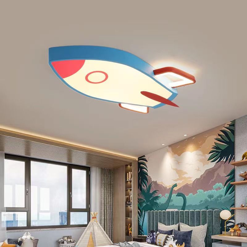 LED Ceiling Mount Light Children Ceiling Lamp with Acrylic Shade for Kindergarten