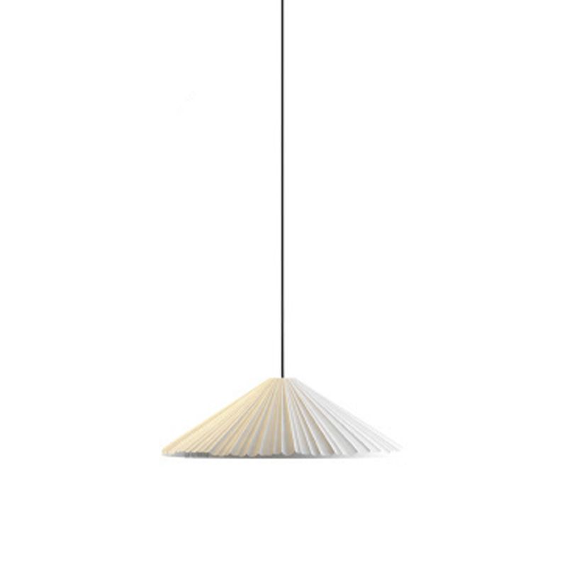 Cone Shape Hanging Light Modern Style Resin 1 Light Hanging Lighting for Living Room