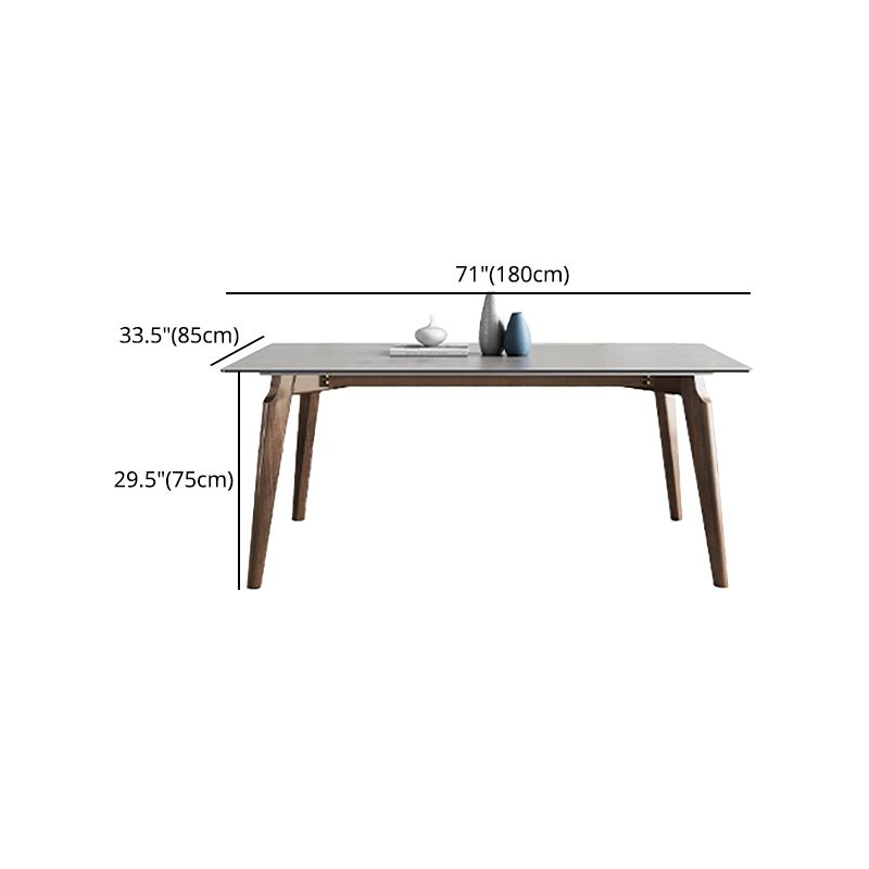 Modern 1/2/4/5/6 Pieces Dining Set Solid Wood Dining Table Set for Dining Areas