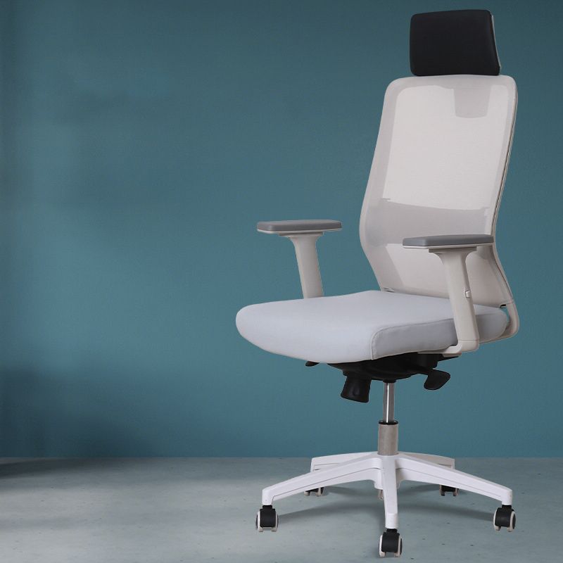 Modern Desk Chair Mesh Ergonomic Conference Chair Mid-Back Chair with Wheels