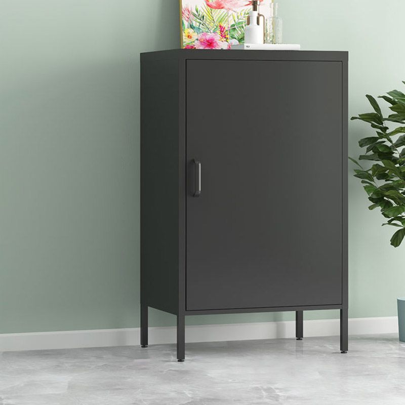 Glam Style Sideboard Steel Kitchen Sideboard Cabinet with Storage