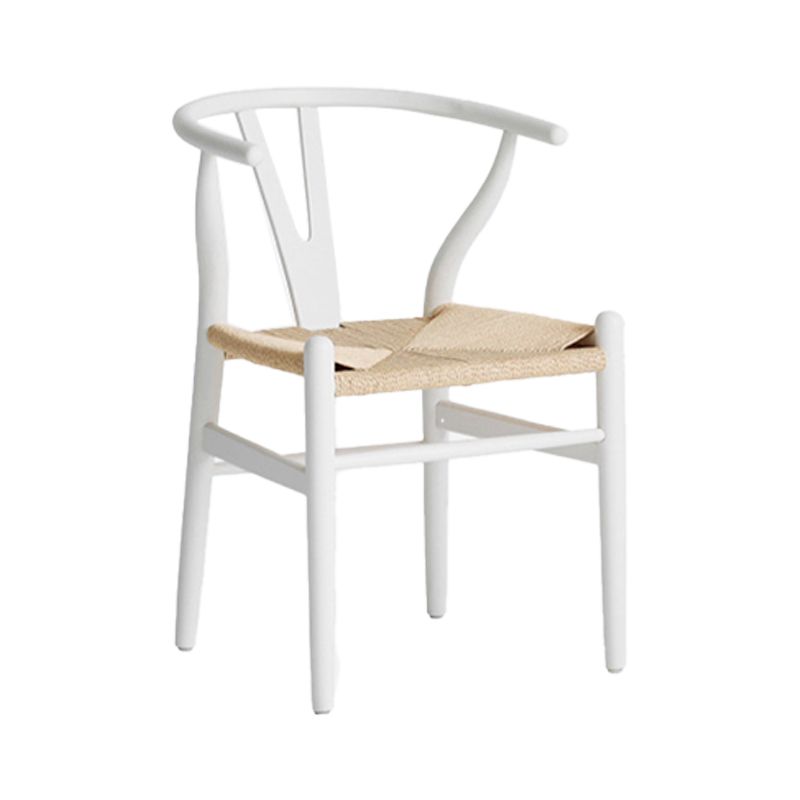 Contemporary Style Chair Dining Armless Wooden Chairs for Kitchen