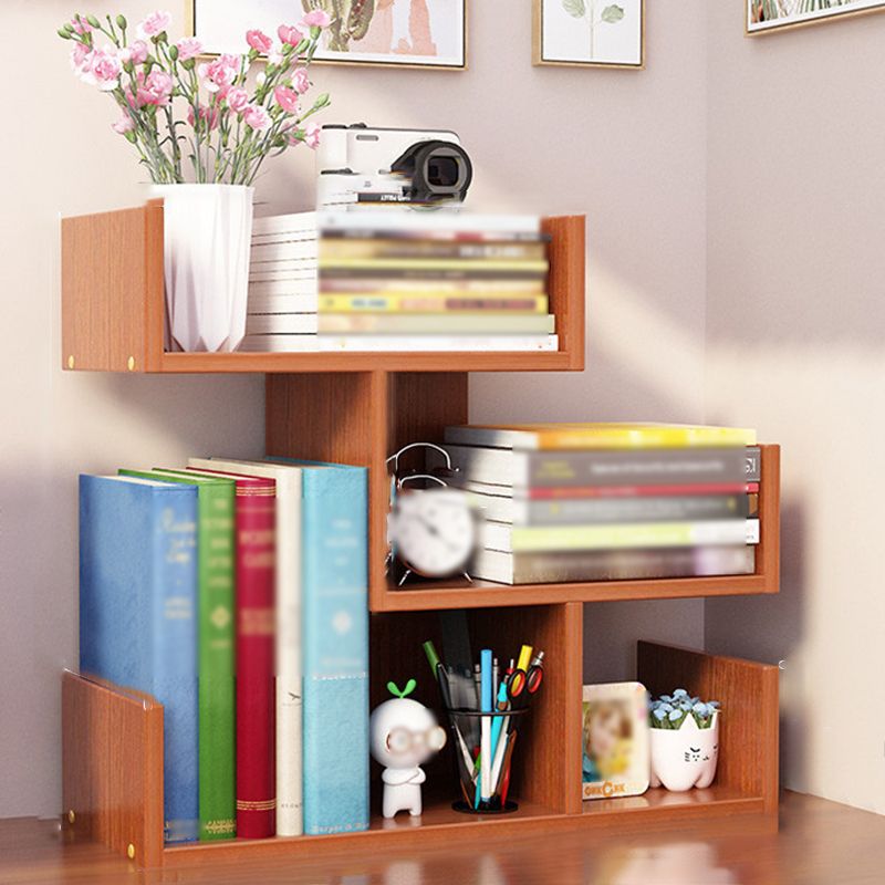 Libreria in stile contemporaneo libreria aperta per sala da studio e ufficio a casa