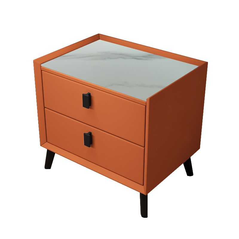 Drawer Storage Night Table Contemporary Bed Nightstand for Bedroom