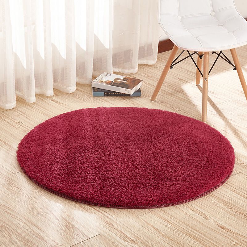 Tapis de chambre à coucher relaxant tapis à intérieur solide multicolo