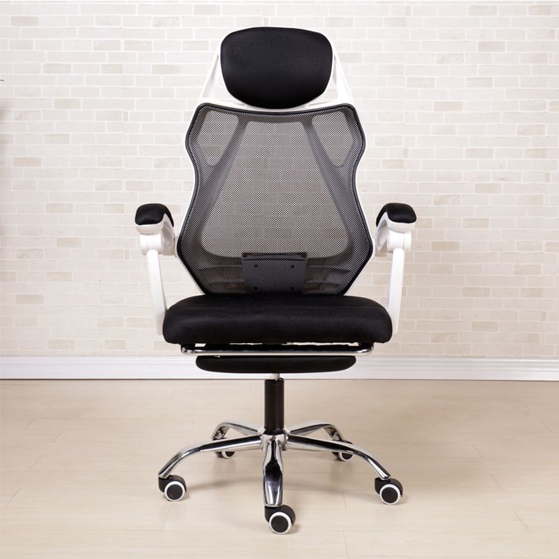 Contemporary Desk Chair Breathable AirGrid Black Office Chair