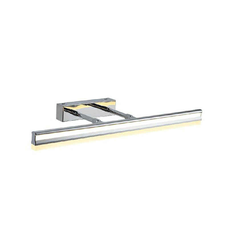 Moderner Stil Linearer Schatten Wandbeleuchtung Metall 1 Lichtspiegel Leuchte Lampe