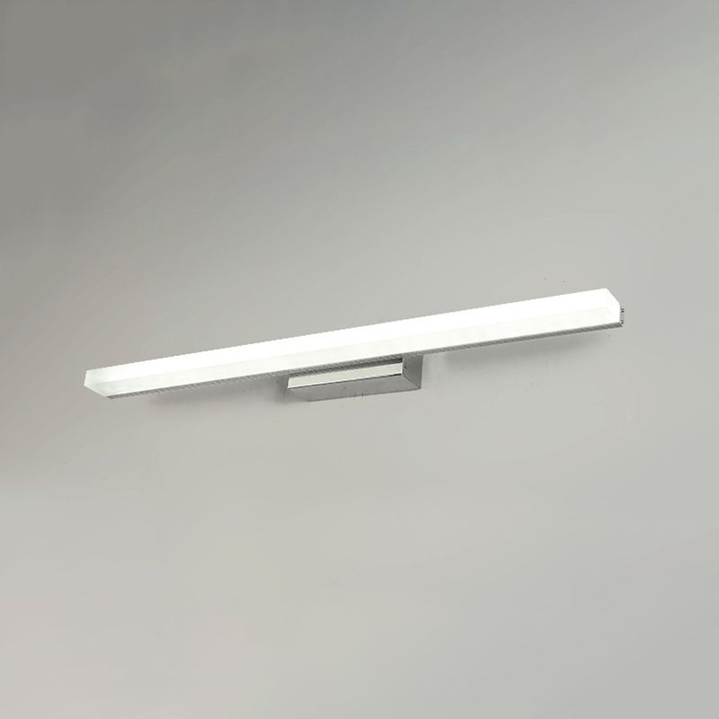 Lámpara de pared de pared acrílica moderna de 1 luz de 1 luces Lámpara montada en la pared para el baño