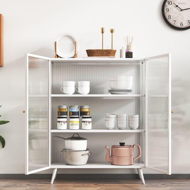 Multi-shelf Display Cabinet Industrial Storage Cabinet for Living Room