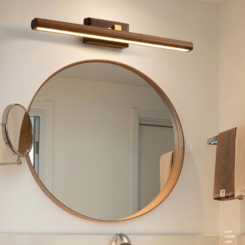 Miroir en bois moderne éclair