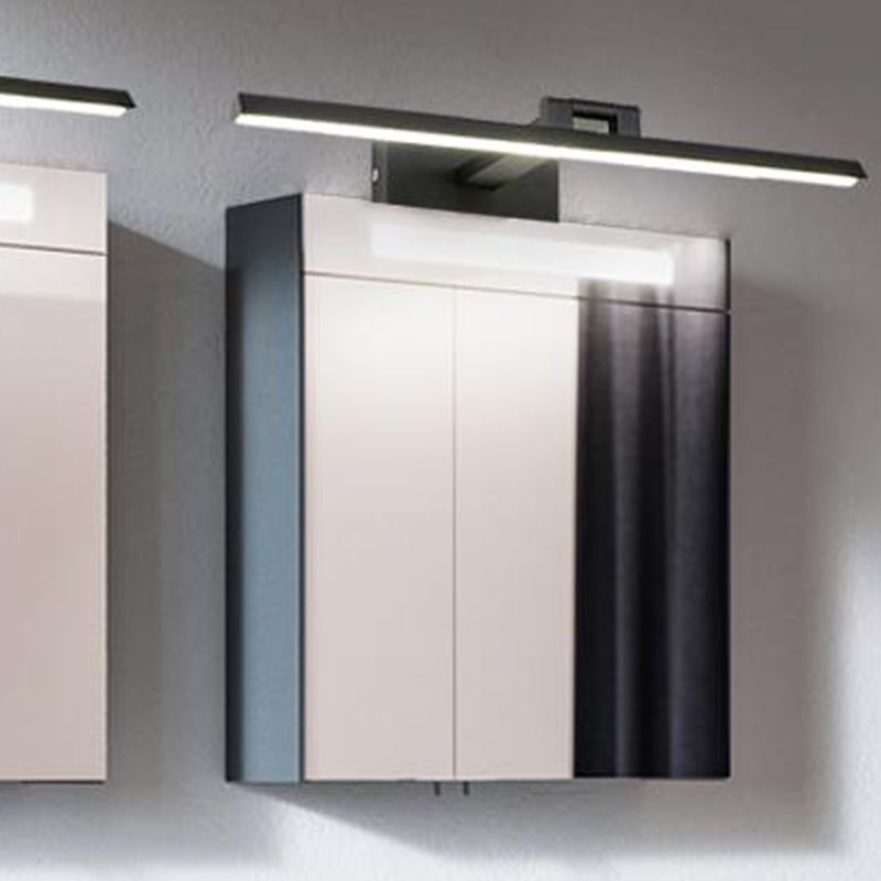 Modern Metal Vanity Light Strip Single Light Mirror Light for Bathroom