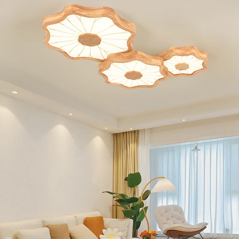 LED Modern Flush Mount Lamp Acrylic Shade Flush Mount for Living Room