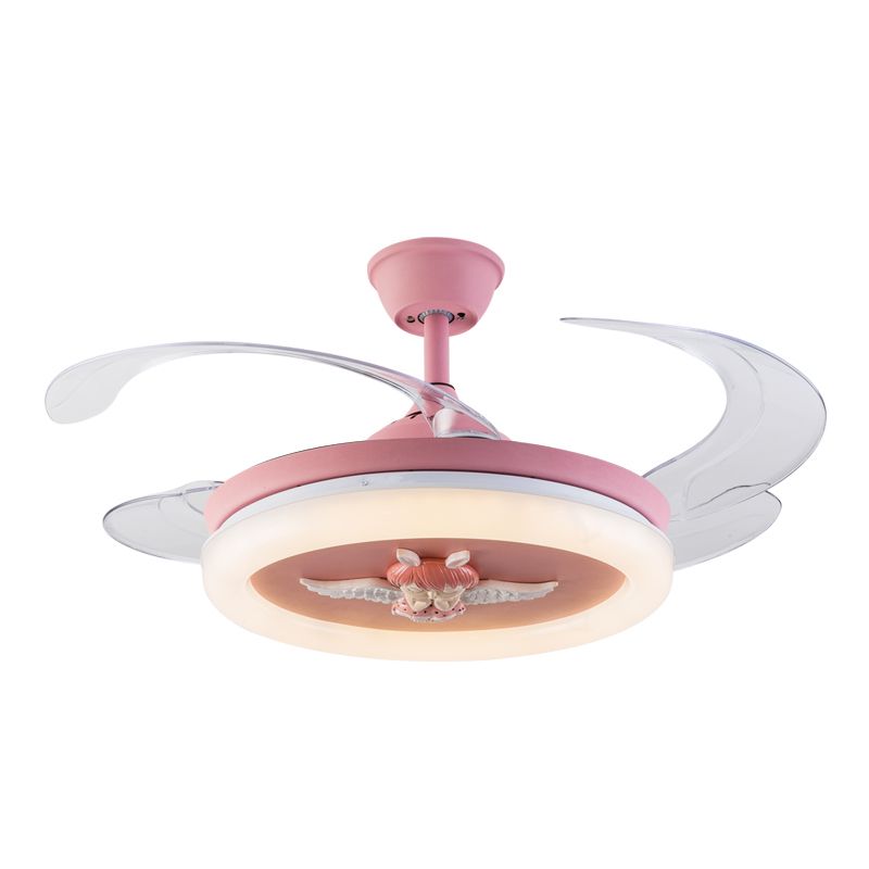 Éclairage de ventilateur de plafond en métal MODERNE 1 Plafond léger lampe à fans pour la chambre pour enfants