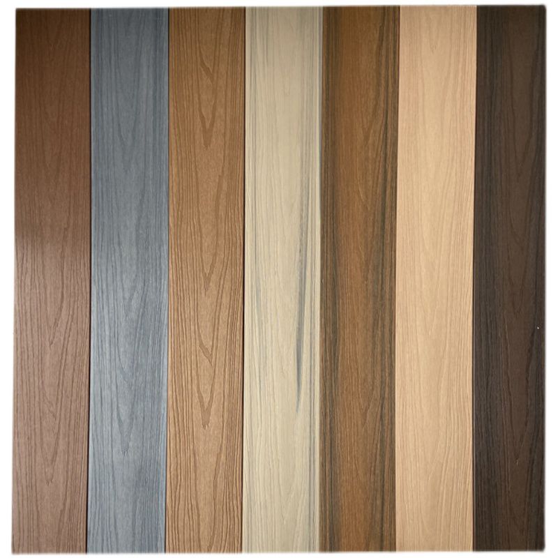 Embossed Patio Flooring Tiles Composite Nailed Flooring Tiles Garden