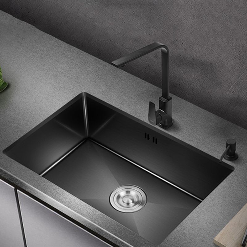 Classic Sink Stainless Steel Drop-In Friction Resistant Sink for Kitchen