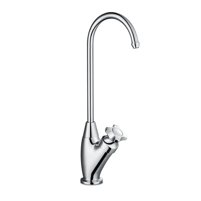 Gooseneck Kitchen Sink Faucet Swivel Spout Drinking Water Dispenser