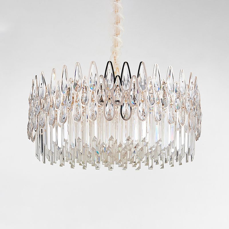 Éclairage de lustre de style moderne