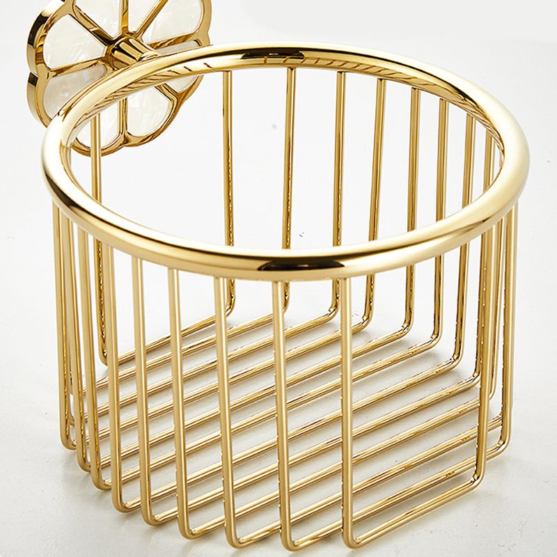 Metal Simple Bathroom Accessory as Individual or as a Set in Gold