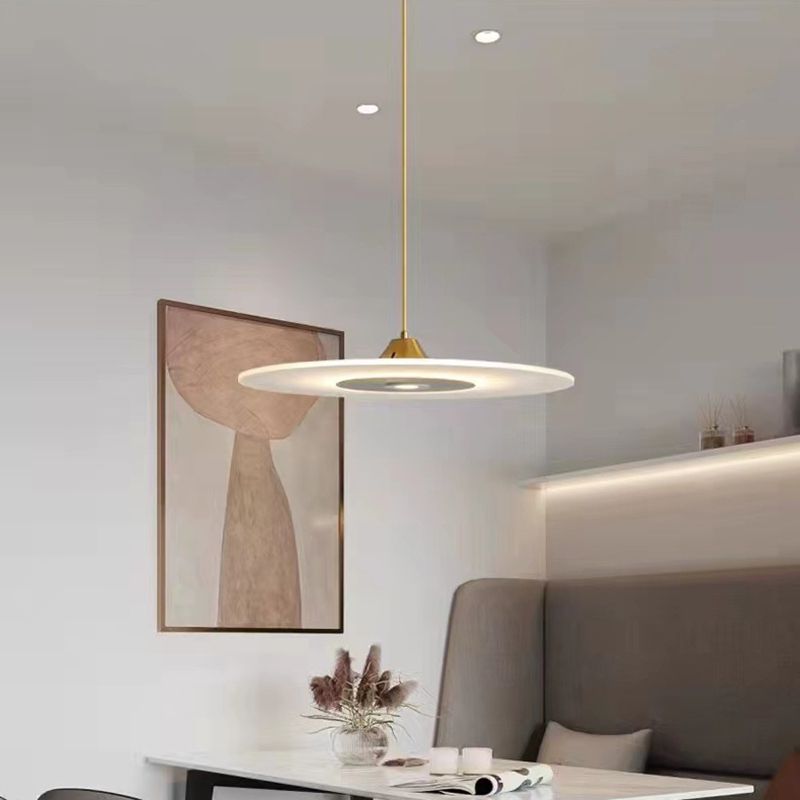 Nordic-Style Pendant Ceiling Light Metal LED Hanging Light Fixture