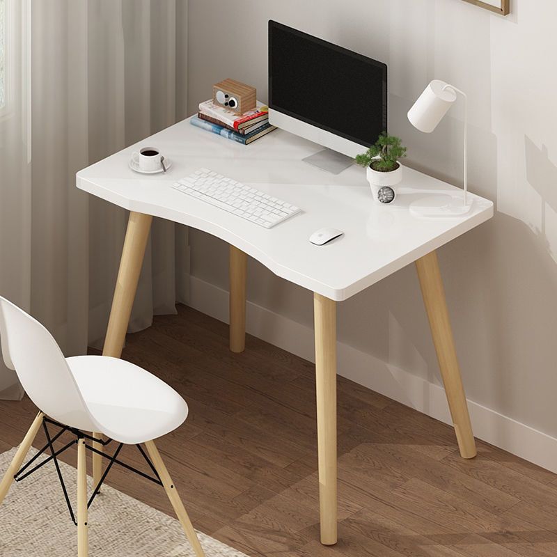 Rectangular Shaped Office Desk Natural/White/Black Writing Desk for Office