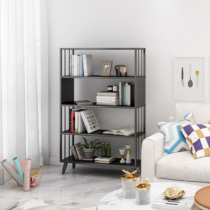 Modern Shelves Metal Bookshelf Etagere Open Shelf Bookcase with Metal Legs