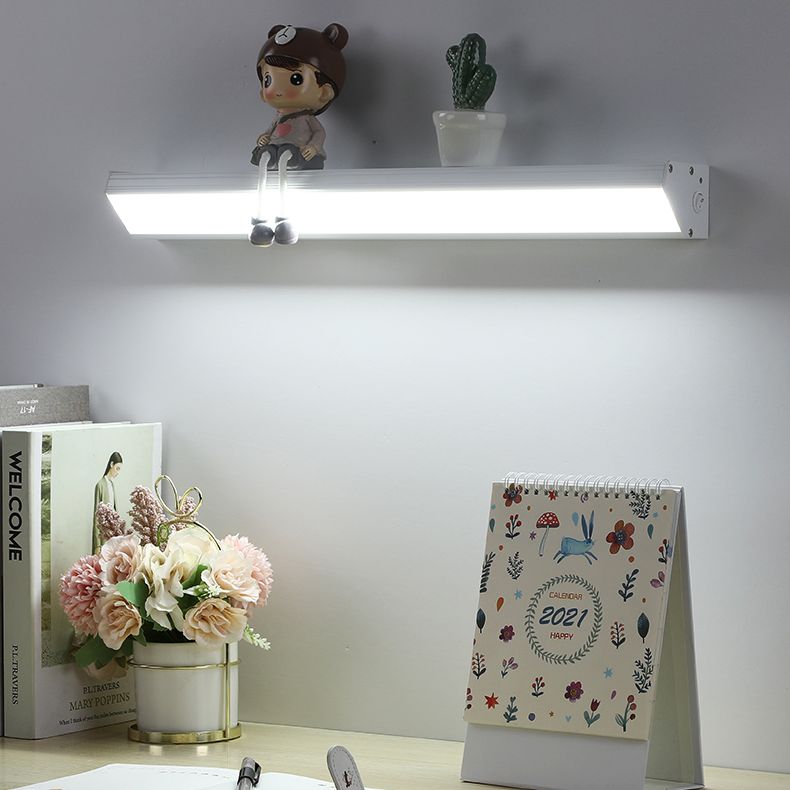 Rectangle Vanity Wall Sconce Fixtures Modern Minimalist Style Acrylic Single Vanity Light