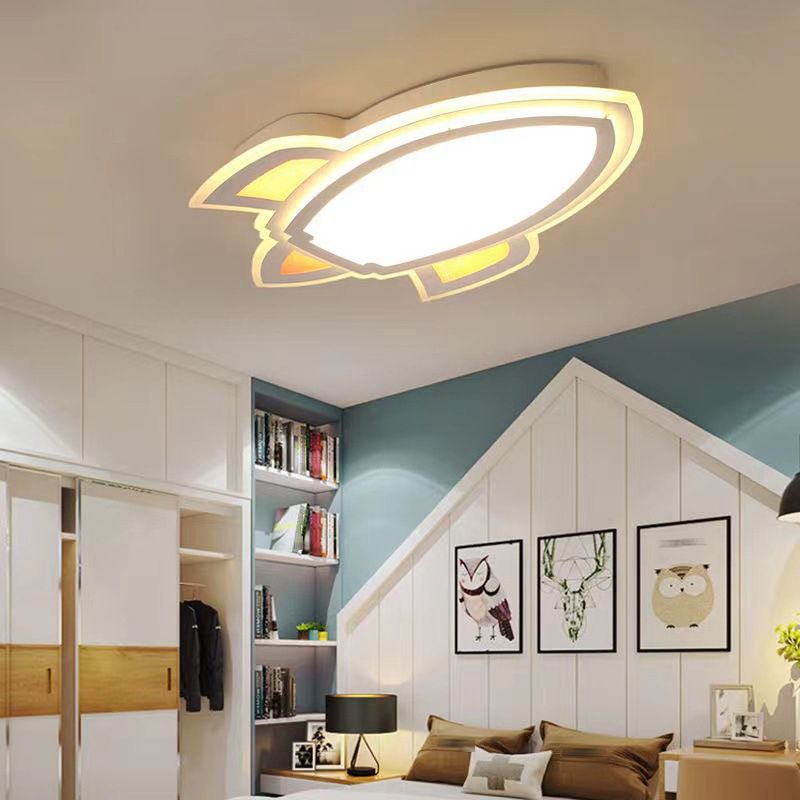 LED Ceiling Mount Light Children Ceiling Lamp with Acrylic Shade for Kindergarten