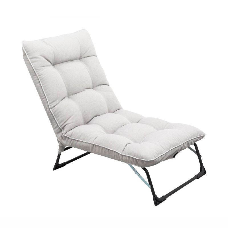 Cotton Standard Recliner Foldable Recliner Chair with Ottoman