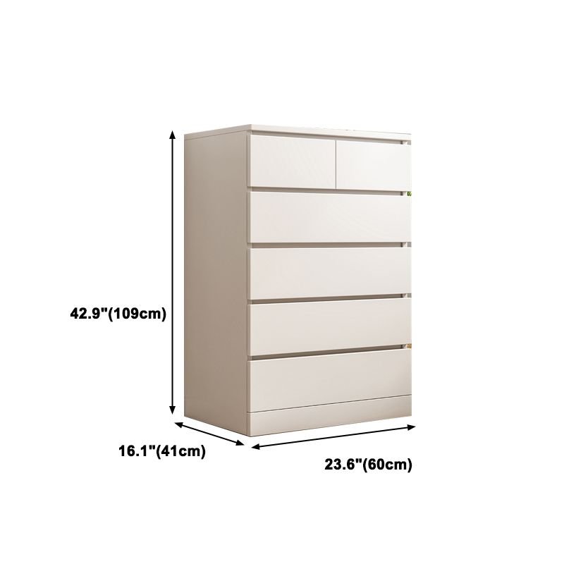 Bedroom Wooden Storage Chest Dresser White Storage Chest Dresser with Drawers