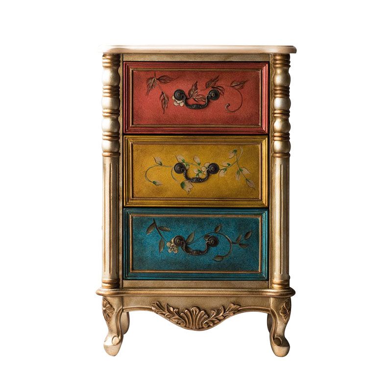 Traditional Style Lingerie Chest Vertical Storage Chest for Bedroom