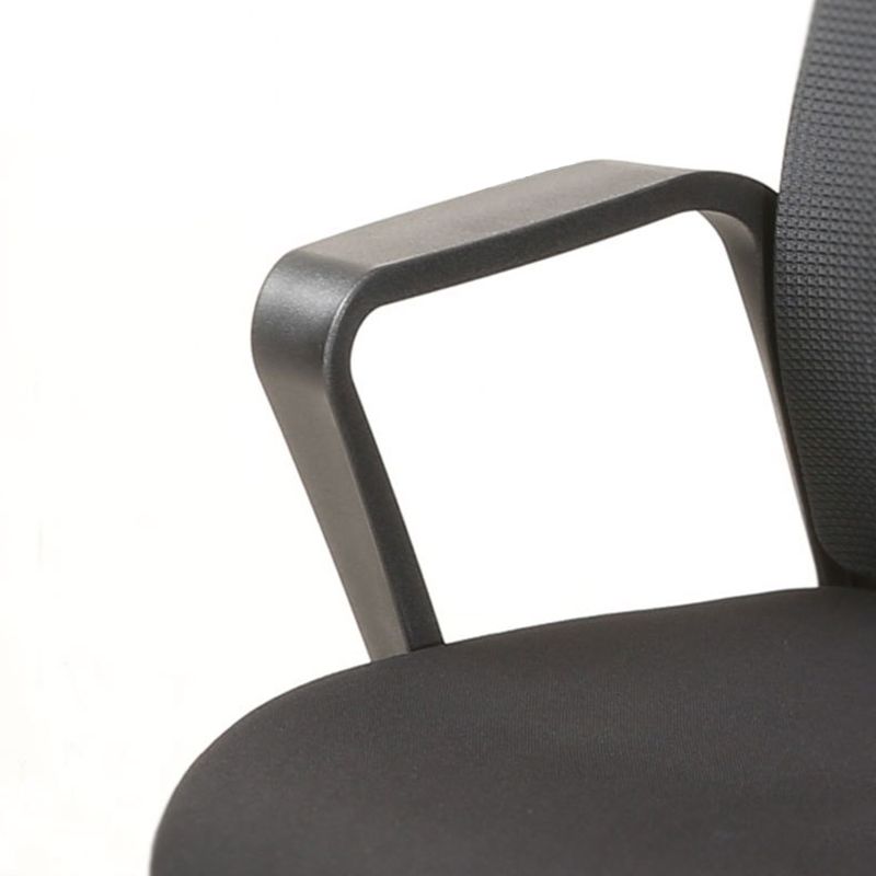 Mesh Armrest Desk Chair No Distressing Black Frame Office Chair