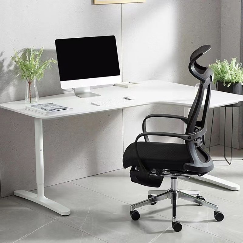 Modern Desk Chair Mesh Computer Chair High-Back Ergonomic Chair with Wheels