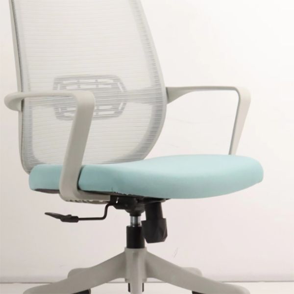 Ergonomic Mesh Desk Chair Contemporary Home Office Fixed Arms Office Chair