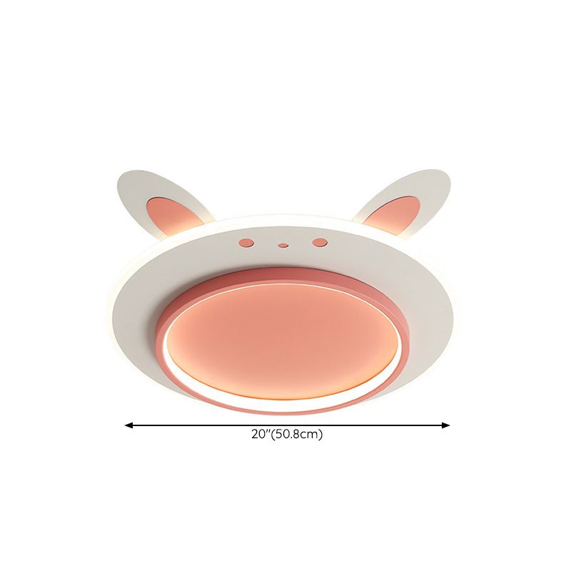 LED Ceiling Mount Light Children Ceiling Light with Acrylic Shade for Kid's Room