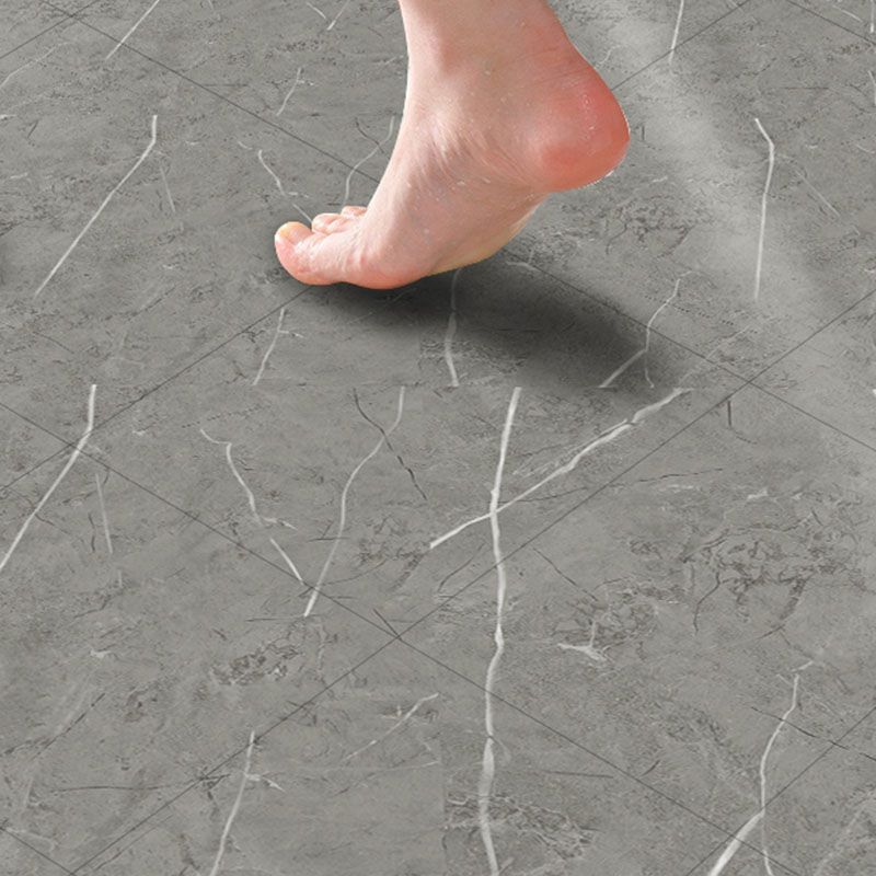 Peel & Stick Vinyl Flooring Smooth Marble Look Vinyl Flooring with Waterproof