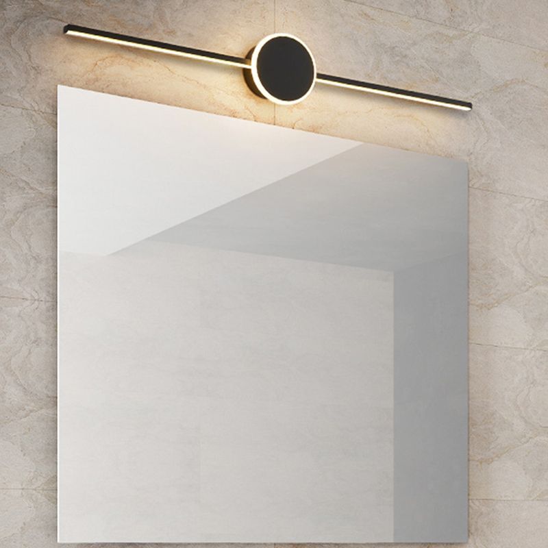 Minimalism LED Mirror Lamp Metal Bathroom Vanity Light Fixtures