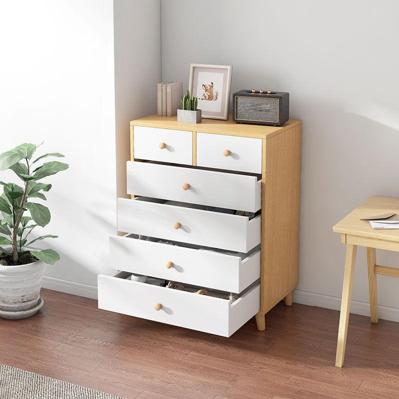 Wooden Storage Chest Dresser Bedside Storage Chest for Bedroom