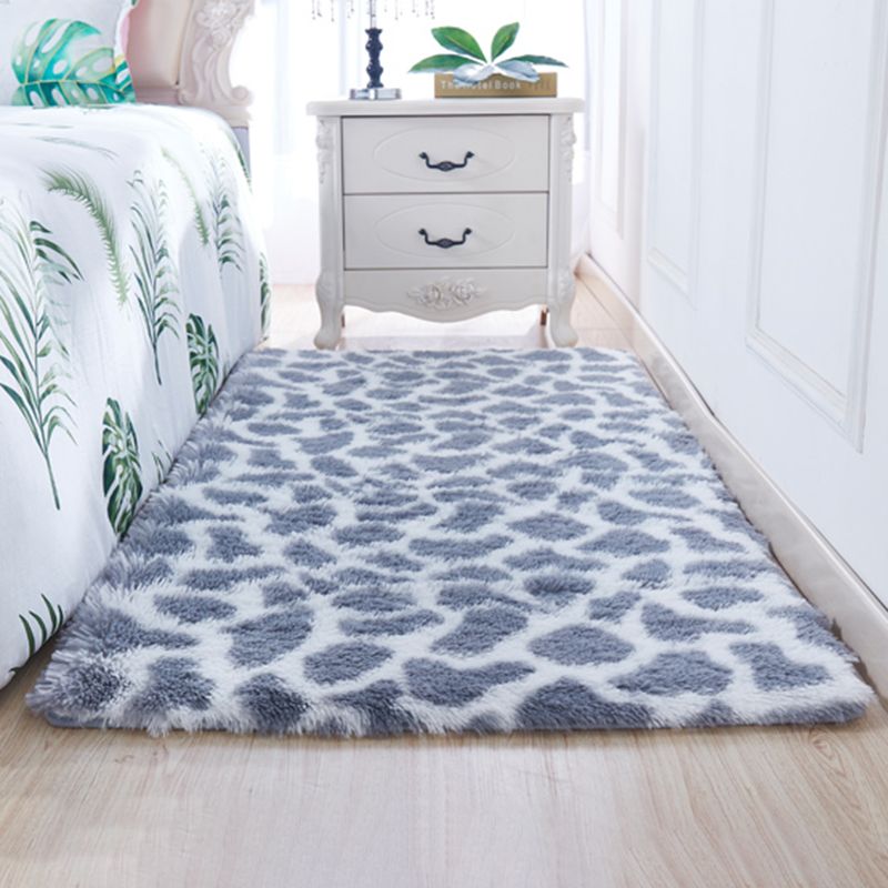 Tapis moderne moderne tapis moelleux tapis lavable pour le salon