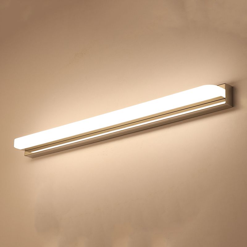 White Vanity Light Creative Minimalist Vanity Strip Light for Bathroom