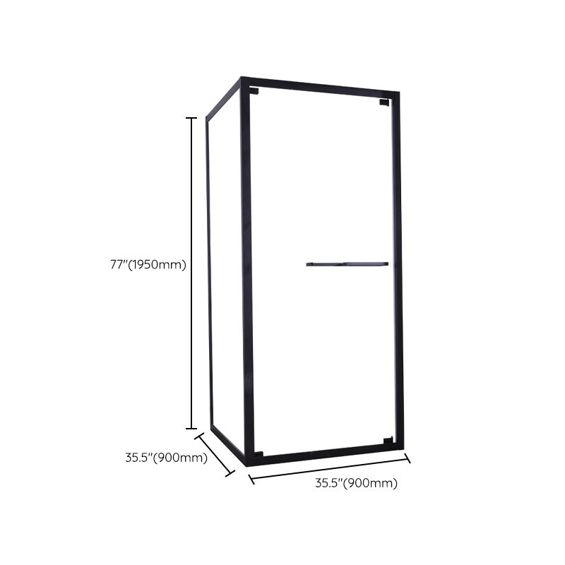 Semi-Frameless Shower Enclosure Square Corner Shower Enclosure