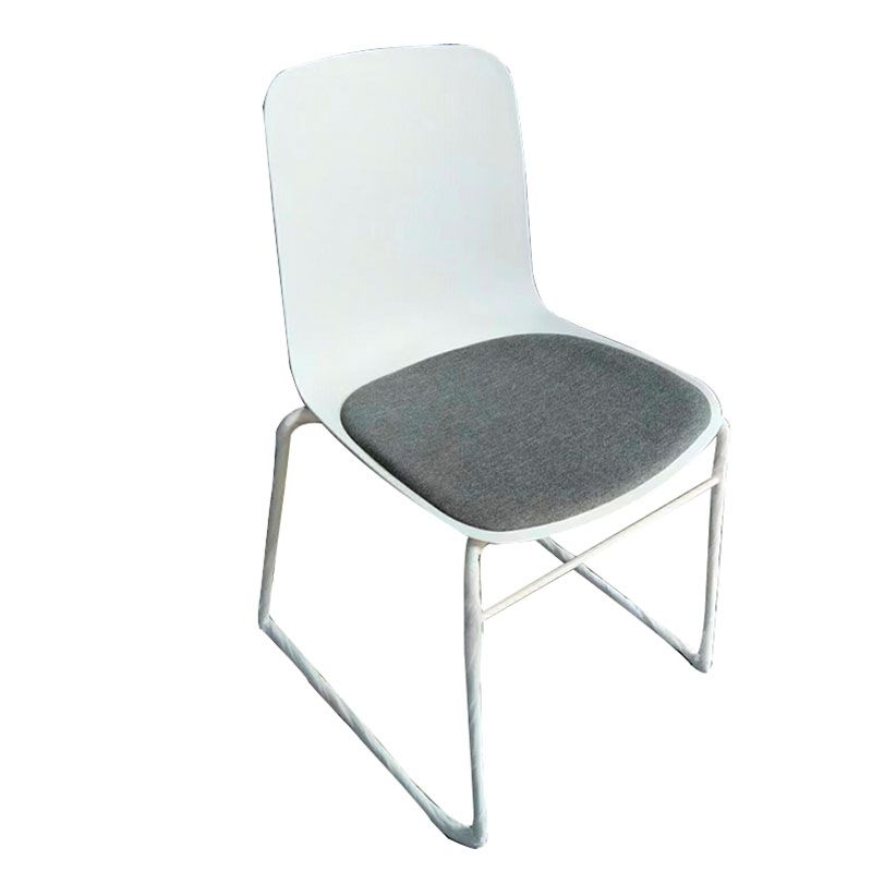 Contemporary Office Chair No Distressing Armless Conference Chair