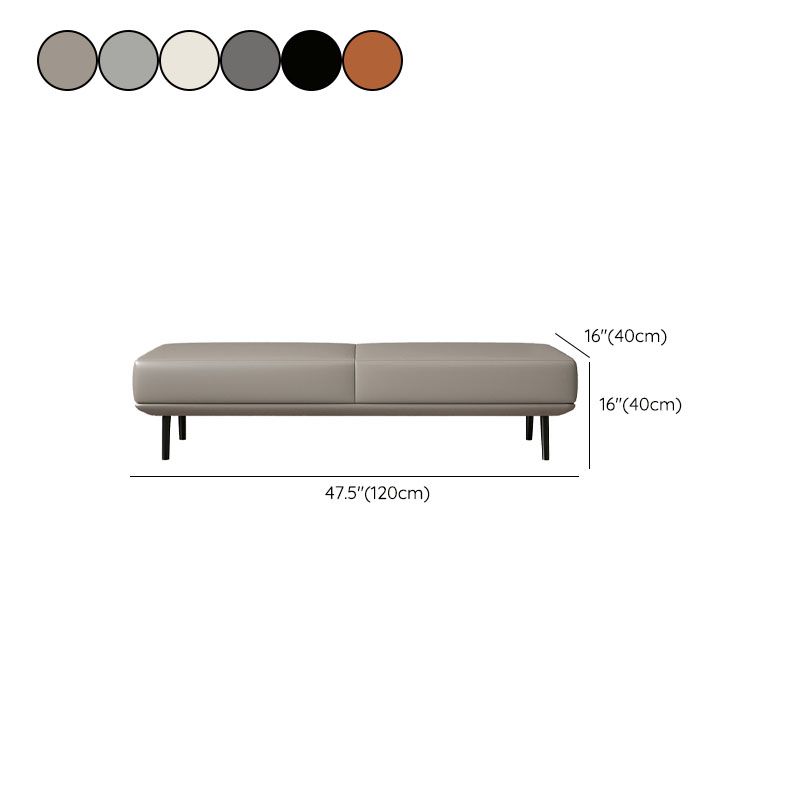 15.6-inch W Bedroom Bench Modern Seating Bench with Upholstered