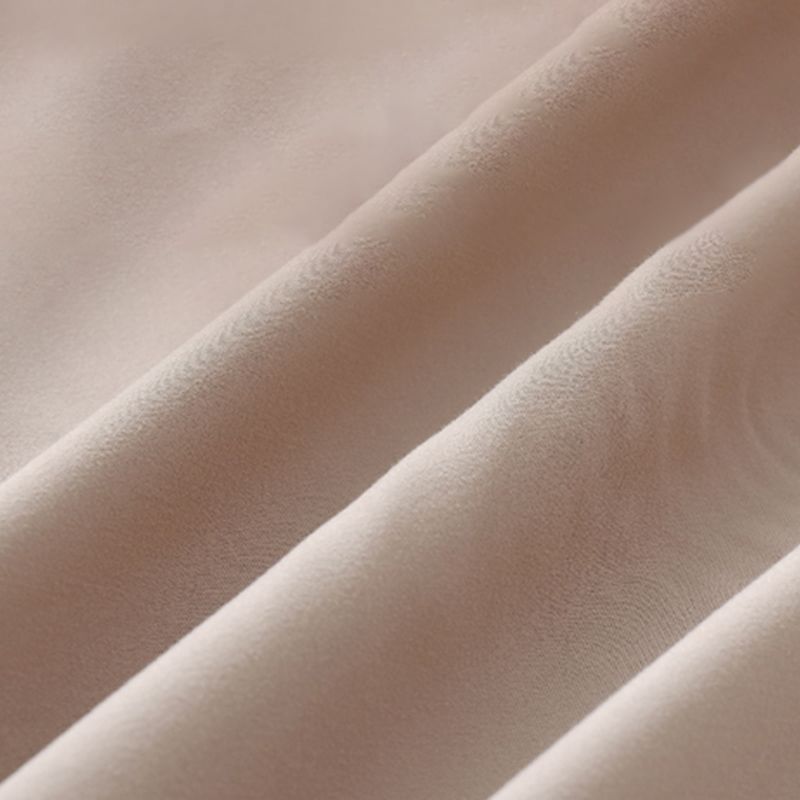 Bed Sheet Solid Color Breathable Skin-friendly Non-pilling Bed Sheet Set