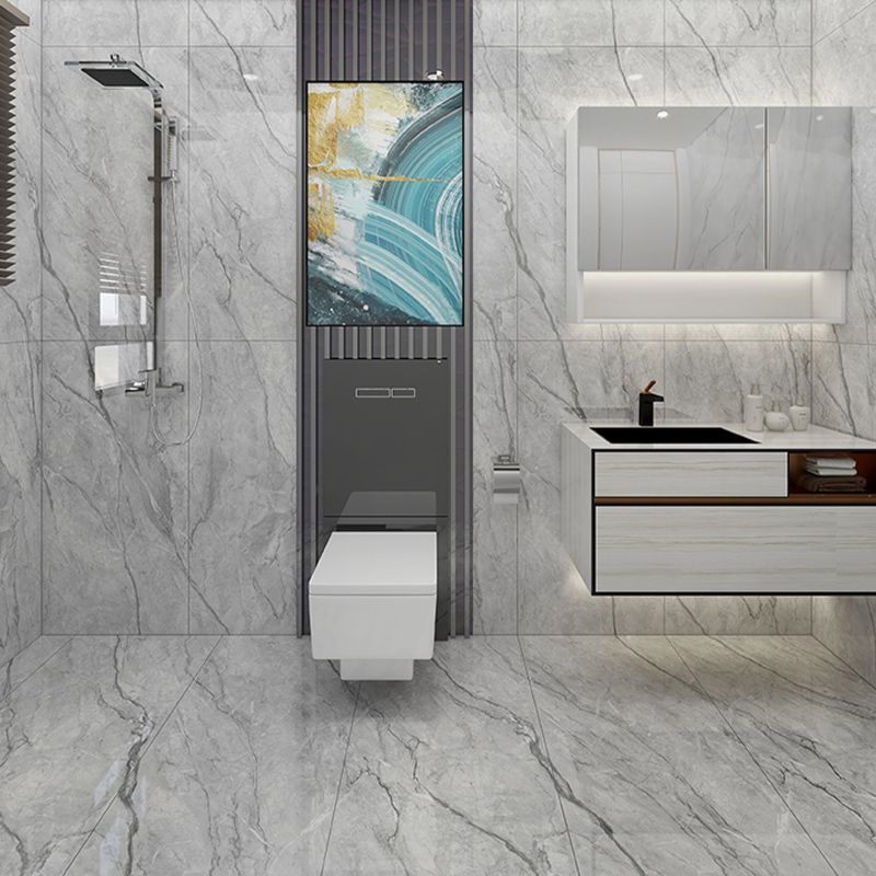 Porcelain Floor and Wall Tile 47.2"×23.6" Mirrored Singular Tile