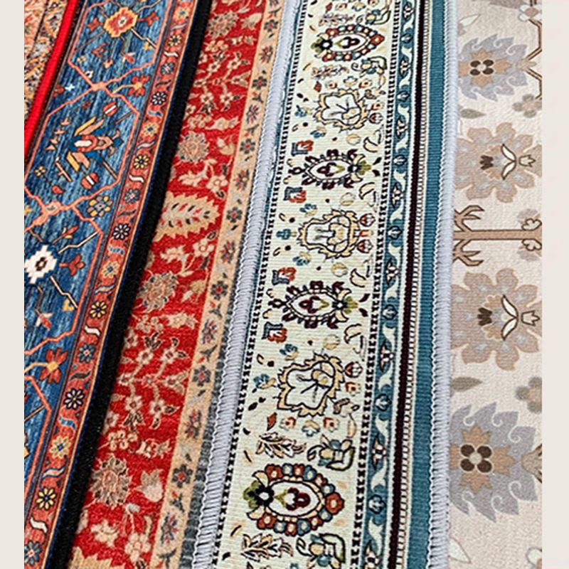 Classical Tribal Print Carpet Polyester Indoor Carpet Non-Slip Backing Rug for Home Decoration