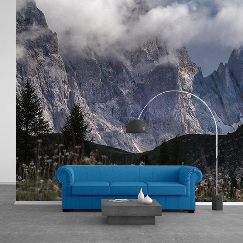 Photography Environment Friendly Wallpaper Drawing Room Mountain Wall Mural