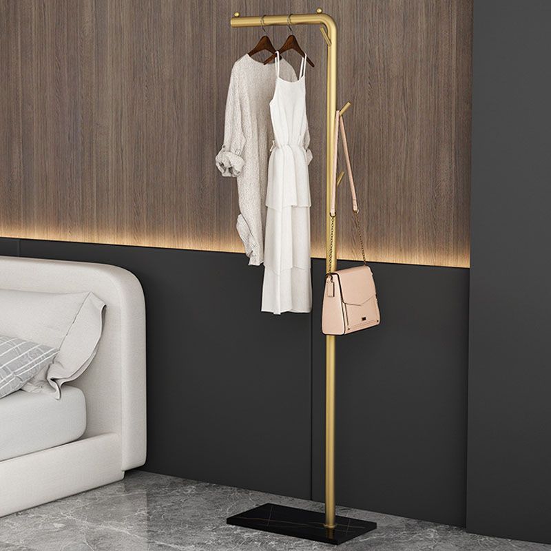 Gorgeous Coat Rack Coat Hooks Golden Metal Coat Rack for Bedroom