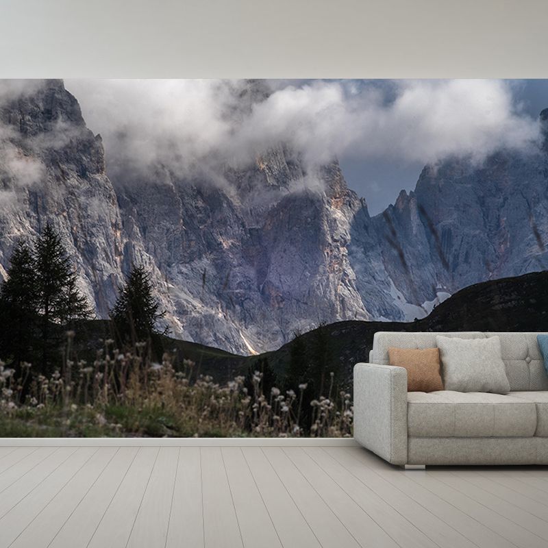 Photography Environment Friendly Wallpaper Drawing Room Mountain Wall Mural