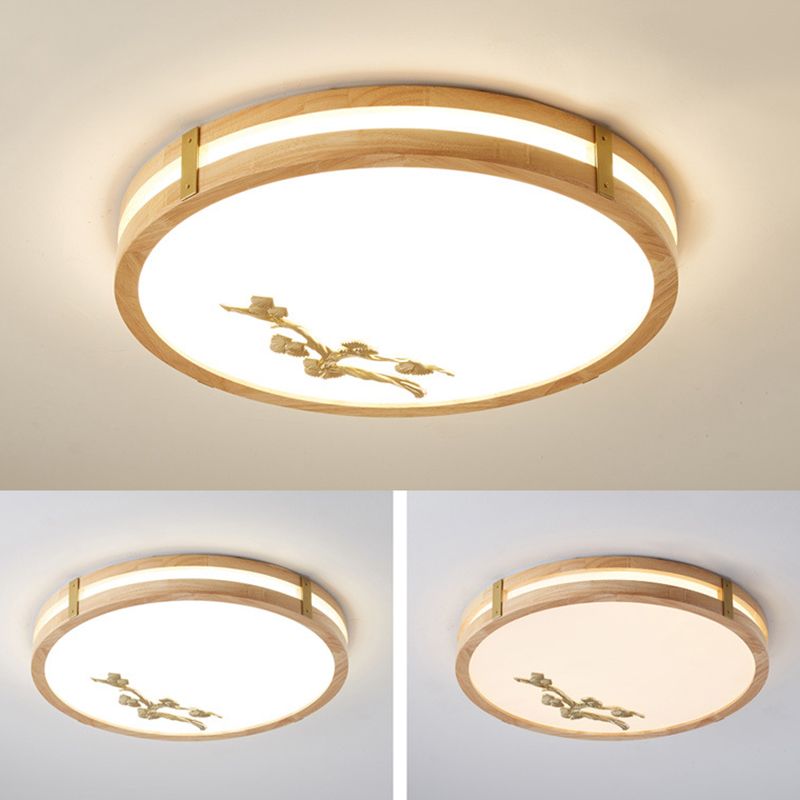 Simplicity Geometric Flush Mount Lighting 1 Light Flush Ceiling Lights