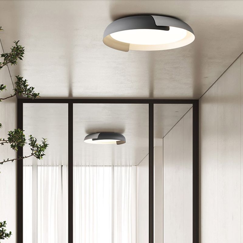 Lampada da incasso rotonda moderna e creativa a soffitto a LED con montaggio a incasso